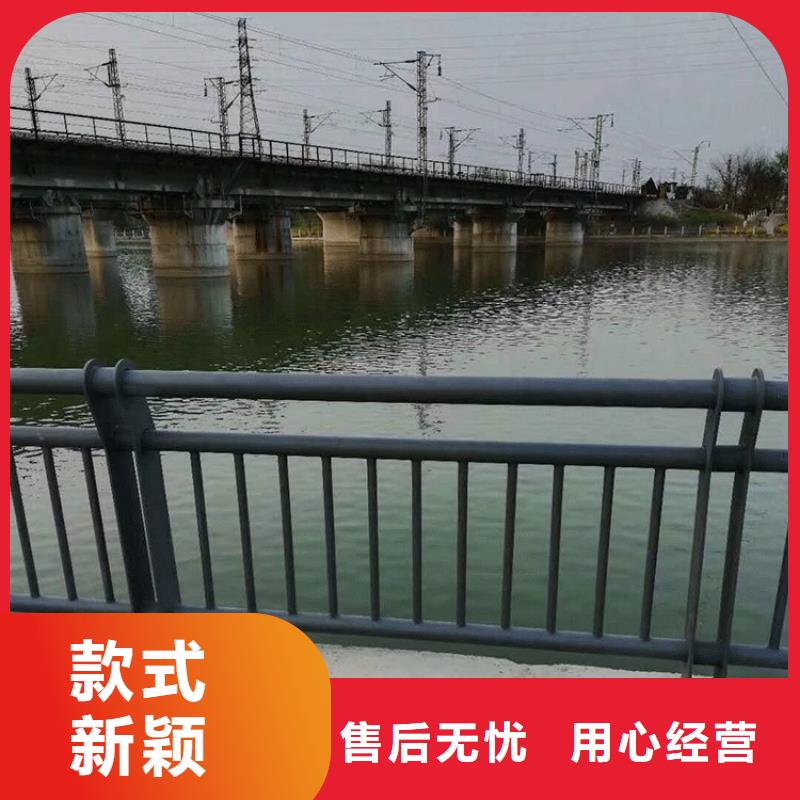 不锈钢碳素钢复合管护栏钢板立柱厂家直销省心省钱