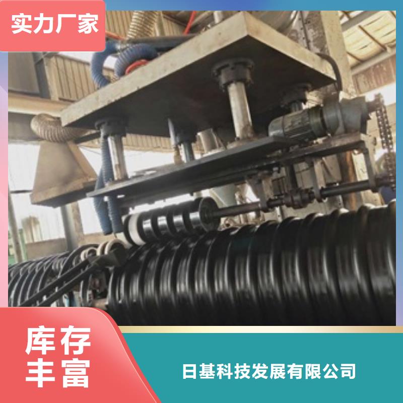 HDPE聚乙烯钢带增强缠绕管HDPE克拉管研发生产销售