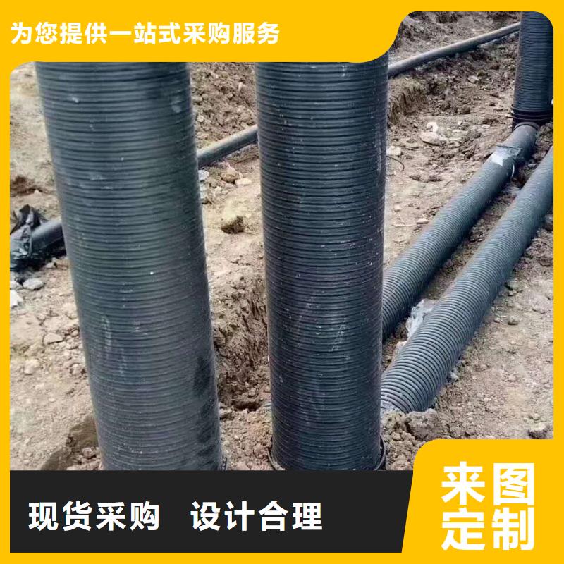 HDPE双壁波纹管,HDPE克拉管安心购