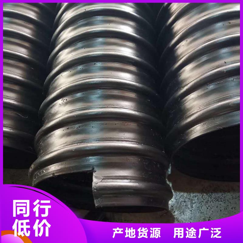 钢带管HDPE中空壁结构缠绕管严格把关质量放心