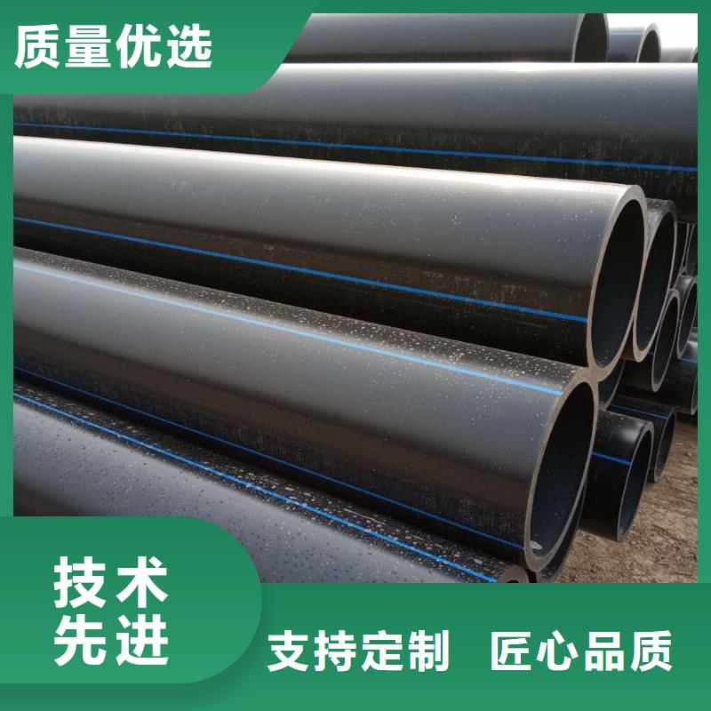 PE给水管钢带增强螺旋波纹管保障产品质量
