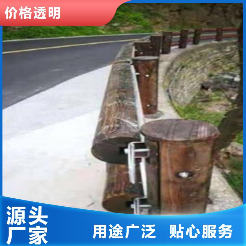 钢背木护栏桥梁防撞护栏源头直供