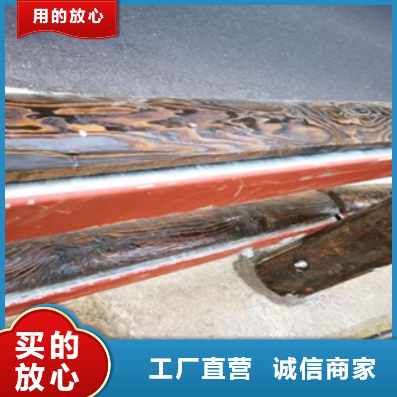 钢背木护栏桥梁灯光护栏厂家拥有先进的设备
