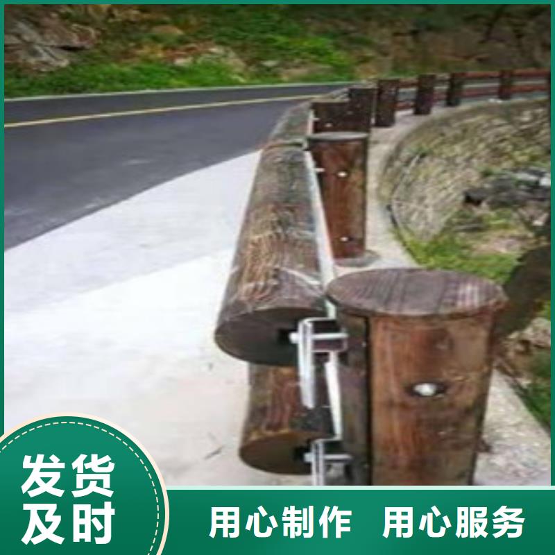 钢背木护栏桥梁灯光护栏厂家拥有先进的设备