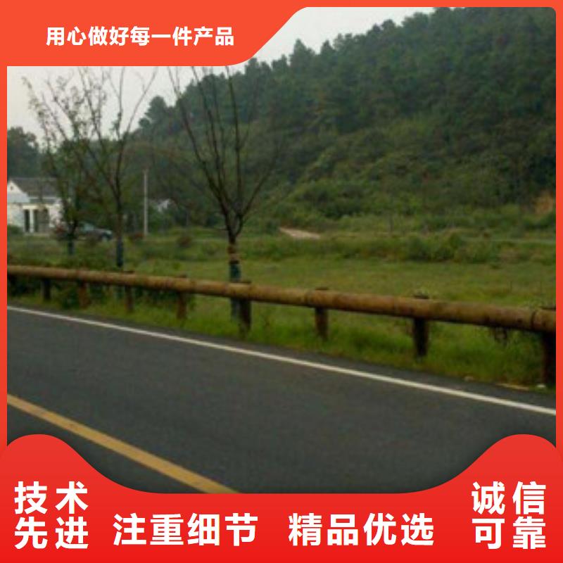 钢背木护栏桥梁防撞护栏源头直供
