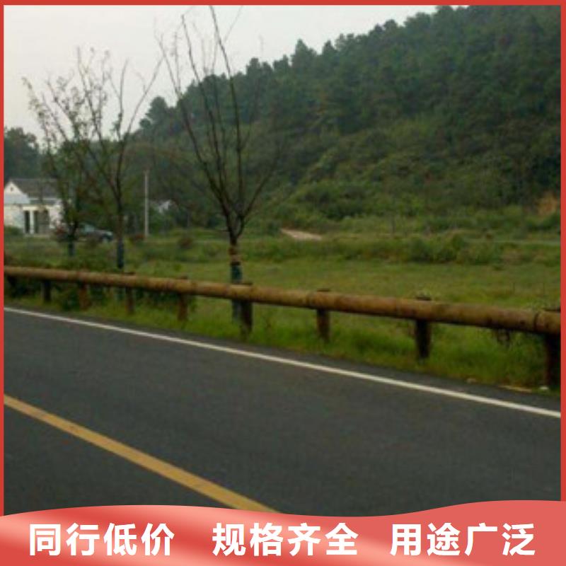 钢背木护栏防撞护栏量大更优惠