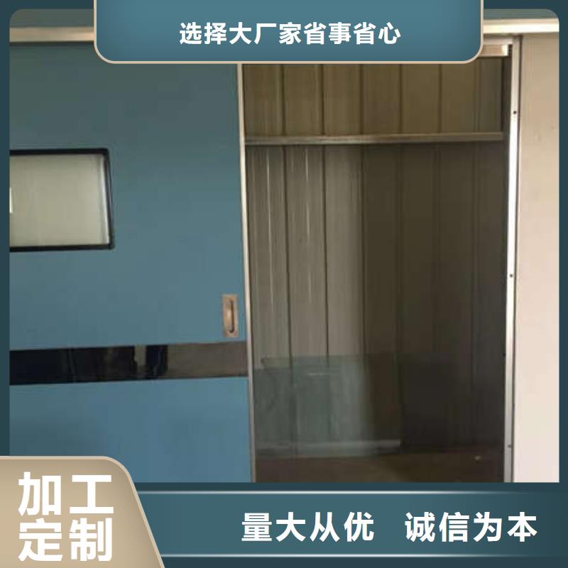 大庆手动铅门用心做好细节