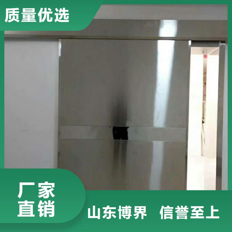 大庆手动铅门用心做好细节
