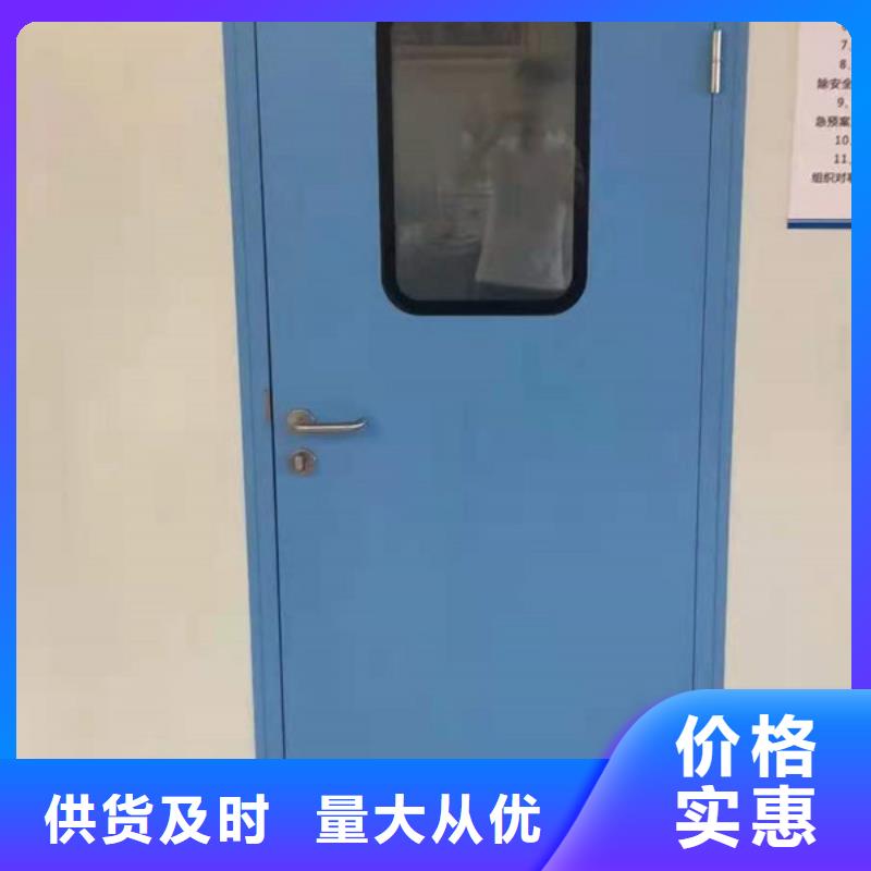 大庆手动铅门用心做好细节