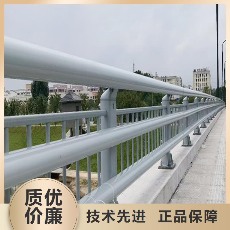 Q355B桥梁河道护栏厂家实拍展现桥梁栏杆