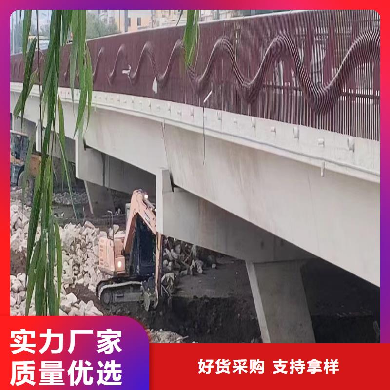 铝合金桥梁护栏来图来图铝合金天桥护栏